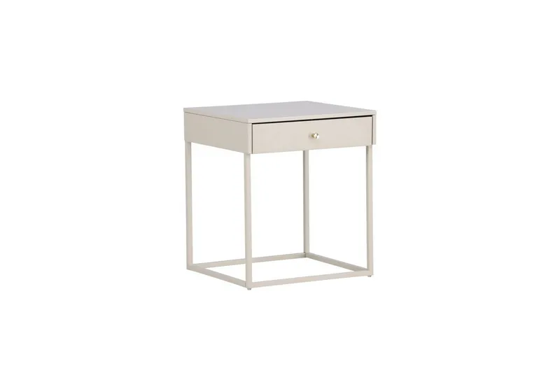 Yöpöytä Bakal - beige - Huonekalut - Pöytä & ruokailuryhmä - Apupöytä & sivupöytä - Yöpöytä