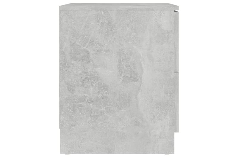 Yöpöytä betoninharmaa 40x40x50 cm lastulevy - Huonekalut - Pöytä & ruokailuryhmä - Apupöytä & sivupöytä - Yöpöytä