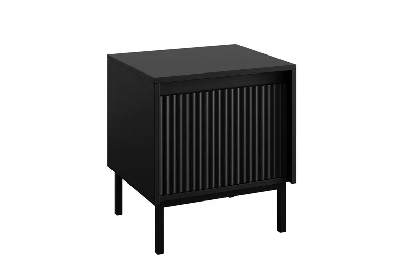 Yöpöytä Bjurholm 45 cm, Musta