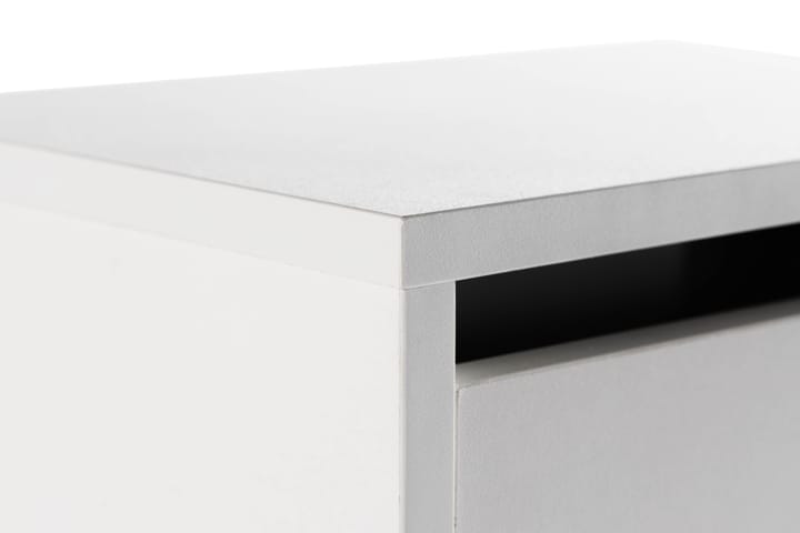 Yöpöytä Ferinto 35x32 cm - Valkoinen - Yöpöytä