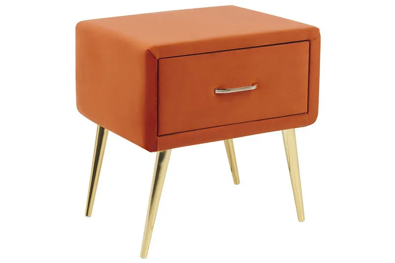 Yöpöytä Flayat Oranssi, kulta, Oranssi, kulta