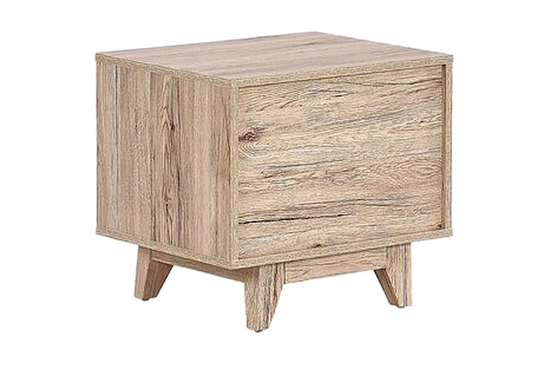 Gerilyn Sohvapöytä 50 cm - Musta / vaalea puu - Huonekalut - Pöytä & ruokailuryhmä - Apupöytä & sivupöytä - Yöpöytä