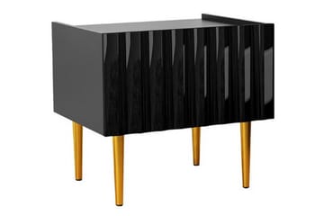 Glenndale Sängbord 50 cm Concept 55 Black - Huonekalut - Pöytä & ruokailuryhmä - Apupöytä & sivupöytä - Yöpöytä