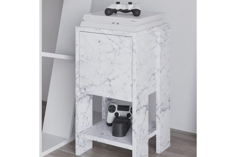 Yöpöytä Haelyn Carraran Marmori - Carraran Marmori - Huonekalut - Pöytä & ruokailuryhmä - Apupöytä & sivupöytä - Yöpöytä