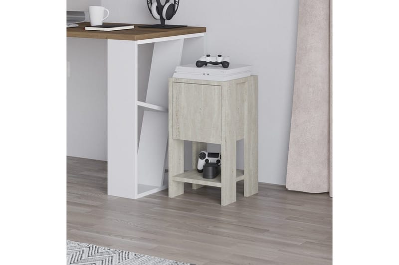 Yöpöytä Haelyn Travertiini - Travertiini - Huonekalut - Pöytä & ruokailuryhmä - Apupöytä & sivupöytä - Yöpöytä