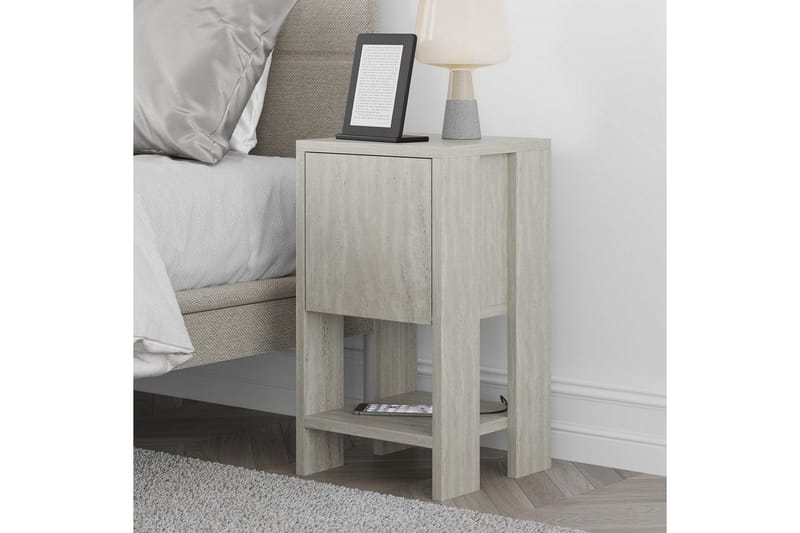 Yöpöytä Haelyn Travertiini - Travertiini - Huonekalut - Pöytä & ruokailuryhmä - Apupöytä & sivupöytä - Yöpöytä