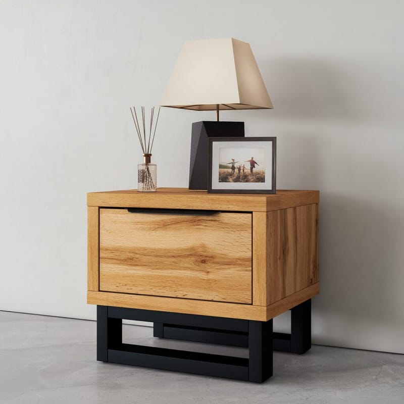 Yöpöytä Halle S 1 laatikko - Huonekalut - Pöytä & ruokailuryhmä - Apupöytä & sivupöytä - Yöpöytä