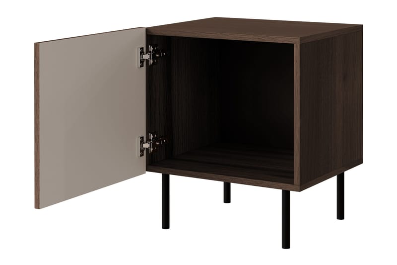 Yöpöytä Hammarstrand 45 cm - Pähkinäpuu - Huonekalut - Pöytä & ruokailuryhmä - Apupöytä & sivupöytä - Yöpöytä