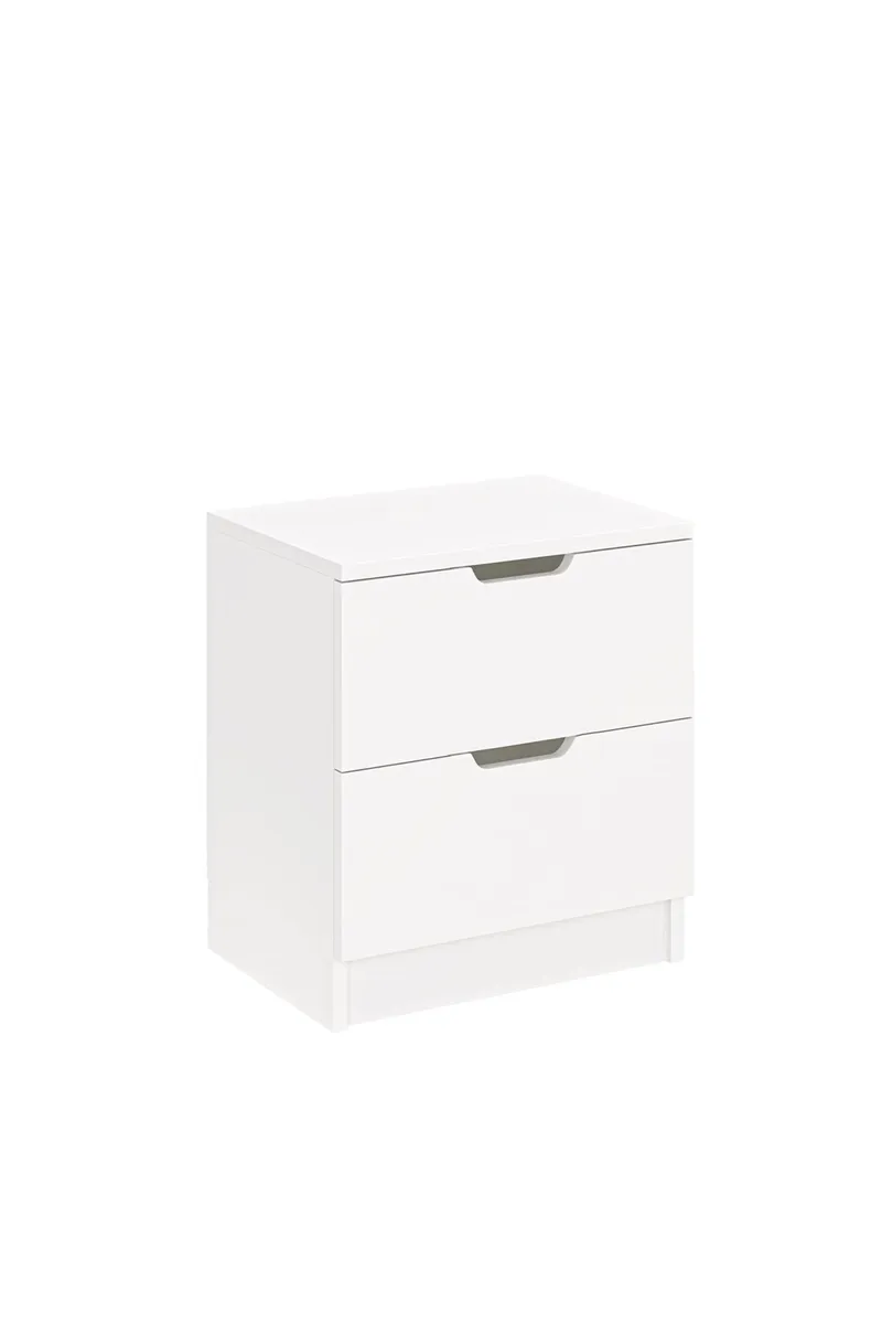 Yöpöytä Hanah Home Lento (45 x 50 x 33 cm) Valkoinen, undefined