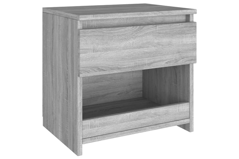 Yöpöytä harmaa sonoma 40x30x39 cm tekninen puu - Harmaa - Huonekalut - Pöytä & ruokailuryhmä - Apupöytä & sivupöytä - Yöpöytä