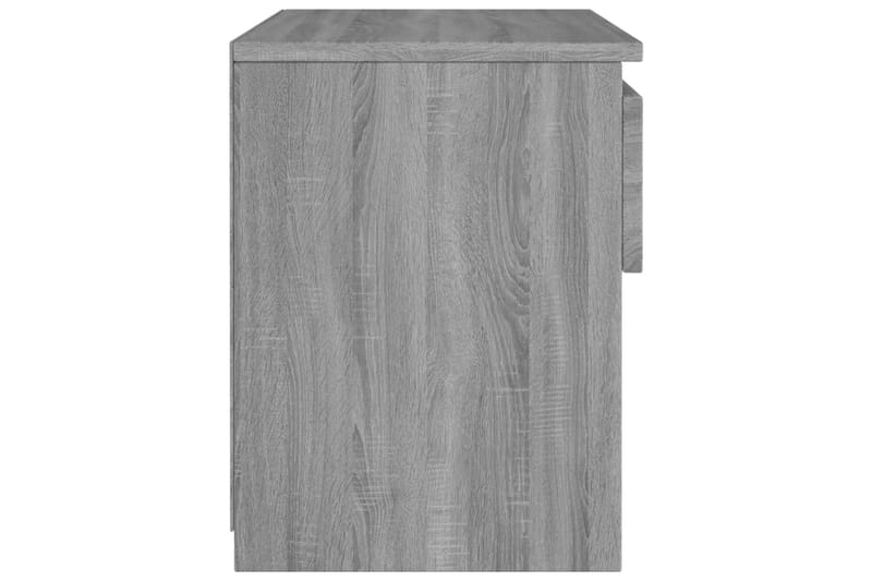 Yöpöytä harmaa sonoma 40x30x39 cm tekninen puu - Harmaa - Huonekalut - Pöytä & ruokailuryhmä - Apupöytä & sivupöytä - Yöpöytä