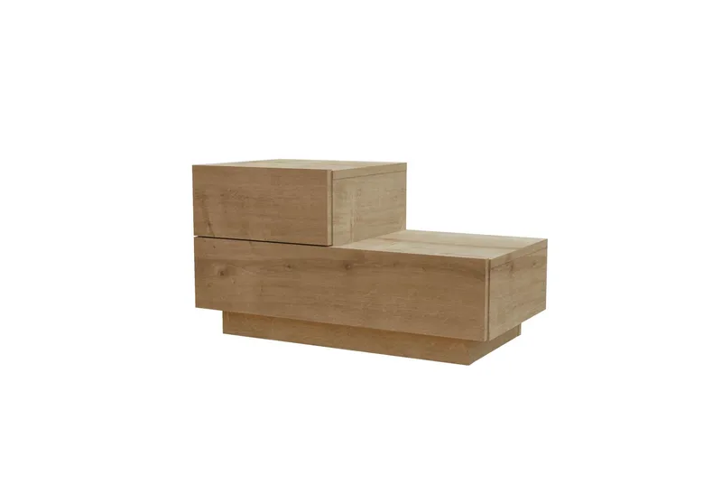 Yöpöytä Homitis Kayra (70 x 35 x 38,3 cm) Sapphire Oak, Sapphire Oak
