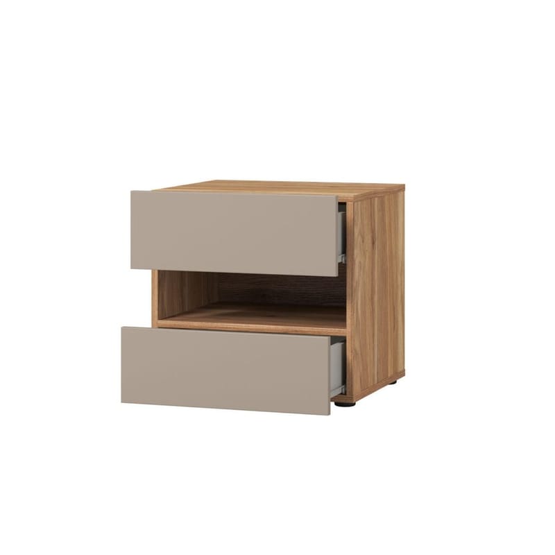 Yöpöytä Impressio kahdella laatikolla - Huonekalut - Pöytä & ruokailuryhmä - Apupöytä & sivupöytä - Yöpöytä