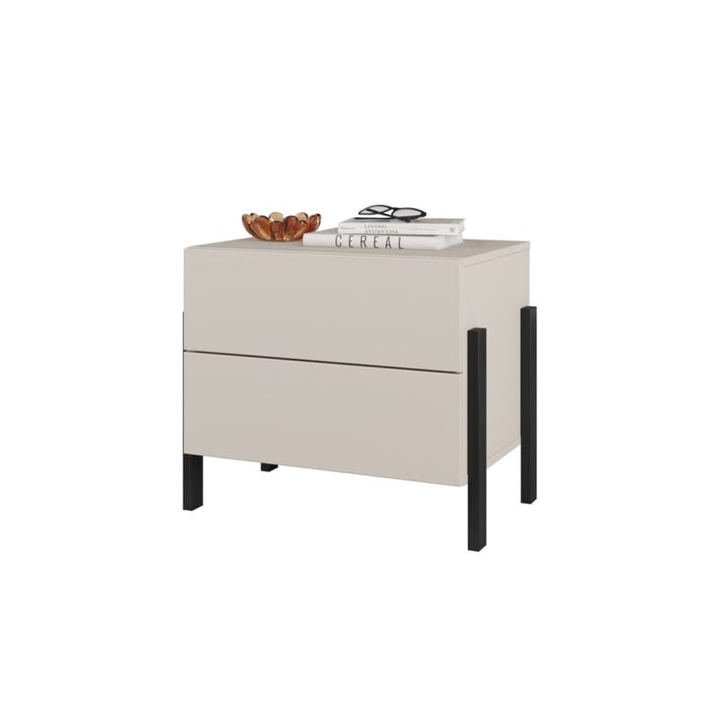 Yöpöytä Jukon S kahdella laatikolla - Huonekalut - Pöytä & ruokailuryhmä - Apupöytä & sivupöytä - Yöpöytä