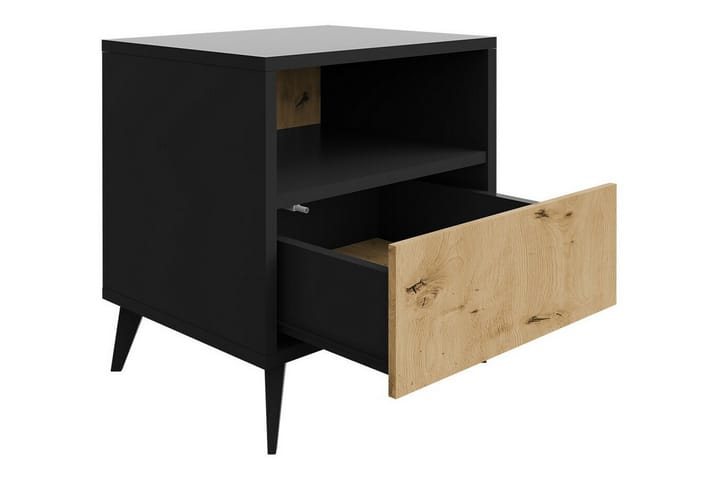 Yöpöytä Kintore 47 cm - Musta - Yöpöytä