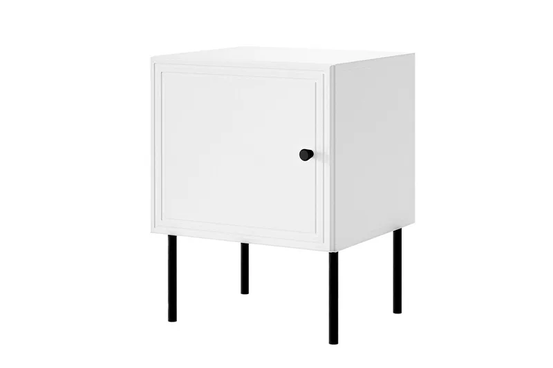 Yöpöytä Laholm 45 cm, Valkoinen