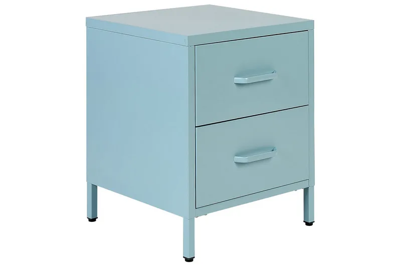 Yöpöytä Malavi Sininen - Sininen - Huonekalut - Pöytä & ruokailuryhmä - Apupöytä & sivupöytä - Yöpöytä