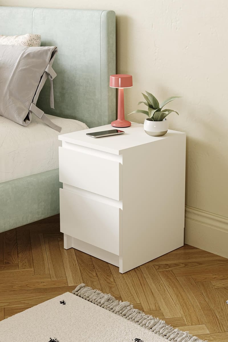 Nightstand Hanah Home - Huonekalut - Pöytä & ruokailuryhmä - Apupöytä & sivupöytä - Yöpöytä