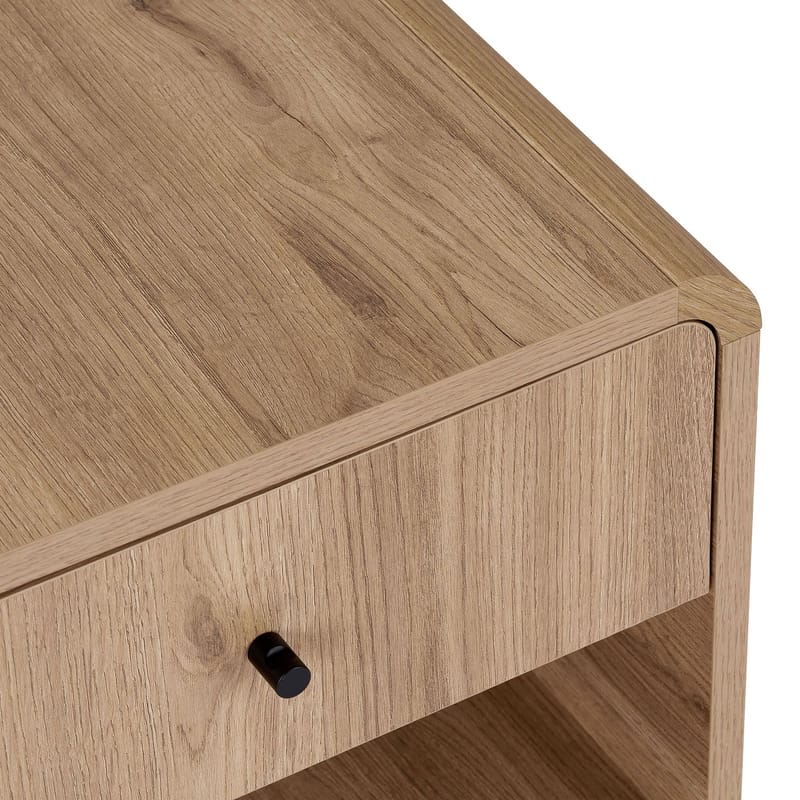 Yöpöytä Nordure Parila (45 x 45 x 40 cm) Sepet Oak - Sepet Oak - Huonekalut - Pöytä & ruokailuryhmä - Apupöytä & sivupöytä - Yöpöytä