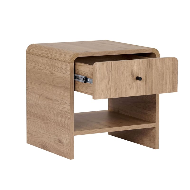 Yöpöytä Nordure Parila (45 x 45 x 40 cm) Sepet Oak - Sepet Oak - Huonekalut - Pöytä & ruokailuryhmä - Apupöytä & sivupöytä - Yöpöytä