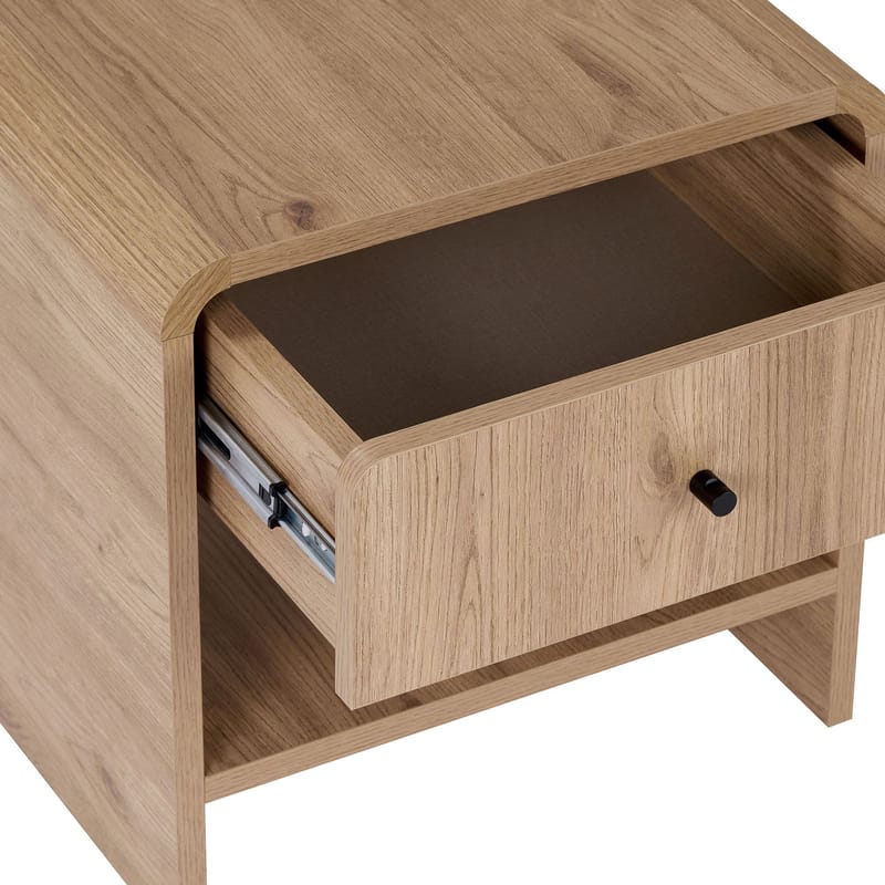 Yöpöytä Nordure Parila (45 x 45 x 40 cm) Sepet Oak - Sepet Oak - Huonekalut - Pöytä & ruokailuryhmä - Apupöytä & sivupöytä - Yöpöytä