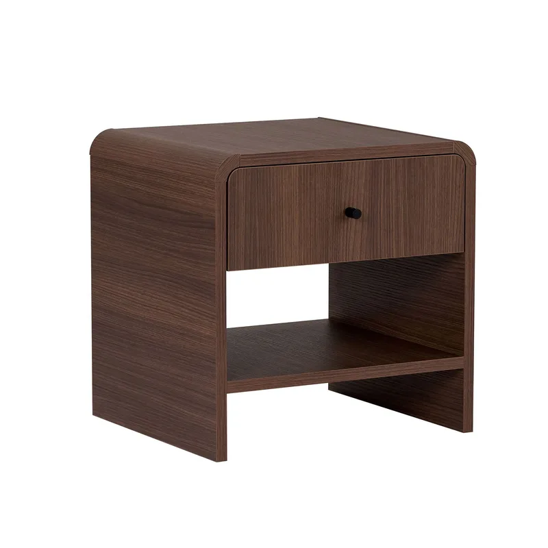 Yöpöytä Nordure Parila (45 x 45 x 40 cm) Milano Walnut, Milano Walnut