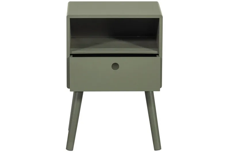 Yöpöytä Ozzy - Lämmin vihreä - Huonekalut - Pöytä & ruokailuryhmä - Apupöytä & sivupöytä - Yöpöytä