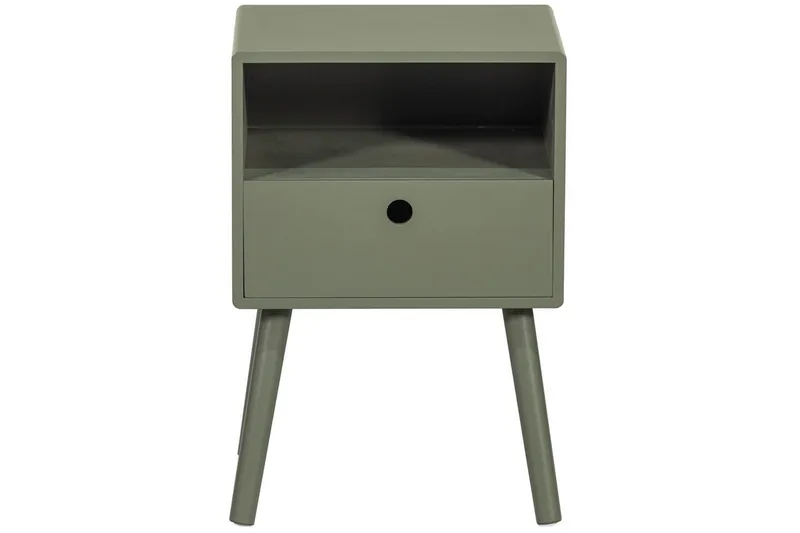 Yöpöytä Ozzy - Lämmin vihreä - Huonekalut - Pöytä & ruokailuryhmä - Apupöytä & sivupöytä - Yöpöytä