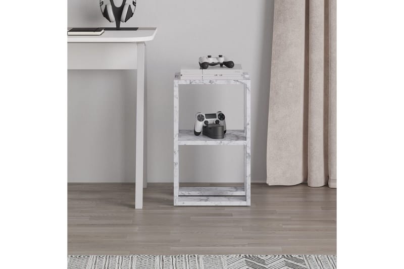 Yöpöytä Quival Carraran Marmori - Carraran Marmori - Huonekalut - Pöytä & ruokailuryhmä - Apupöytä & sivupöytä - Yöpöytä