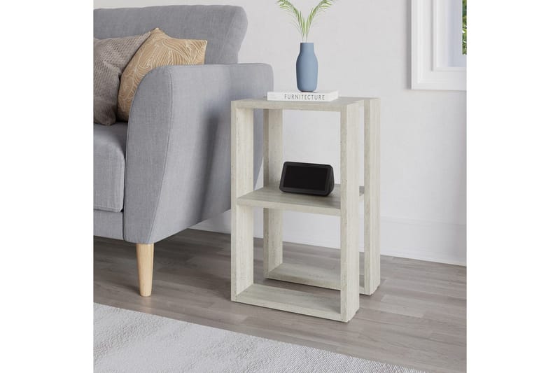 Yöpöytä Quival Travertiini - Travertiini - Huonekalut - Pöytä & ruokailuryhmä - Apupöytä & sivupöytä - Yöpöytä