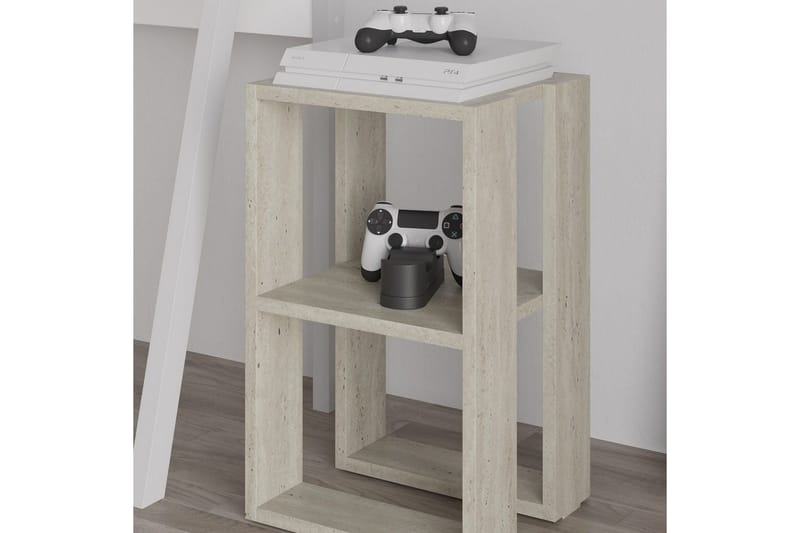 Yöpöytä Quival Travertiini - Travertiini - Huonekalut - Pöytä & ruokailuryhmä - Apupöytä & sivupöytä - Yöpöytä