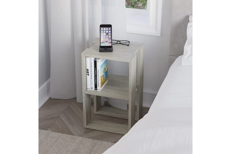 Yöpöytä Quival Travertiini - Travertiini - Huonekalut - Pöytä & ruokailuryhmä - Apupöytä & sivupöytä - Yöpöytä