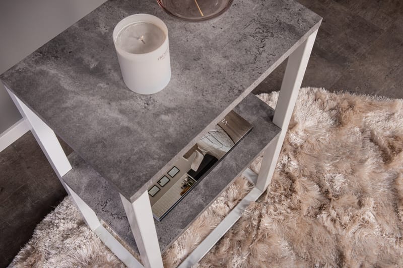 Yöpöytä Rise 45 cm - Harmaa - Huonekalut - Pöytä & ruokailuryhmä - Apupöytä & sivupöytä - Yöpöytä