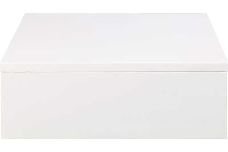 Sängynpöytä Salmani 32 cm - Valkoinen - Huonekalut - Pöytä & ruokailuryhmä - Apupöytä & sivupöytä - Yöpöytä