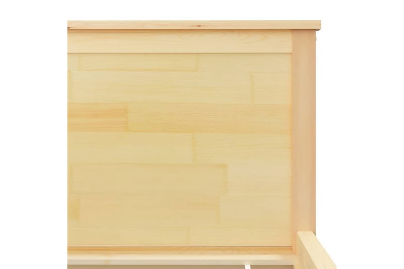 Sängynrunko täysi mänty 100x200 cm - Ruskea - Huonekalut - Pöytä & ruokailuryhmä - Apupöytä & sivupöytä - Yöpöytä