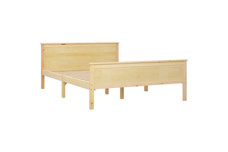 Sängynrunko täysi mänty 120x200 cm - Ruskea - Huonekalut - Pöytä & ruokailuryhmä - Apupöytä & sivupöytä - Yöpöytä