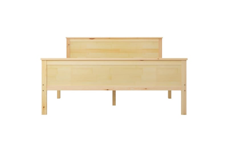 Sängynrunko täysi mänty 120x200 cm - Ruskea - Huonekalut - Pöytä & ruokailuryhmä - Apupöytä & sivupöytä - Yöpöytä