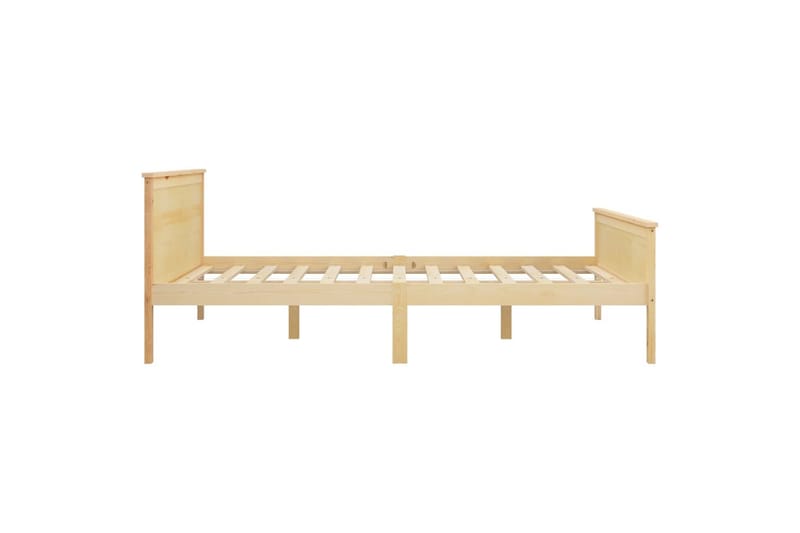 Sängynrunko täysi mänty 120x200 cm - Ruskea - Huonekalut - Pöytä & ruokailuryhmä - Apupöytä & sivupöytä - Yöpöytä