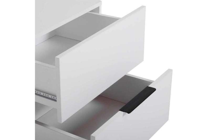 Yöpöytä Seesteinen Valkoinen - Valkoinen - Huonekalut - Pöytä & ruokailuryhmä - Apupöytä & sivupöytä - Yöpöytä