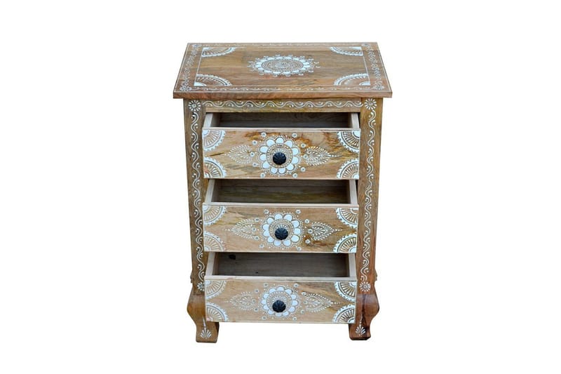 Yöpöytä Sharma - Huonekalut - Pöytä & ruokailuryhmä - Apupöytä & sivupöytä - Yöpöytä