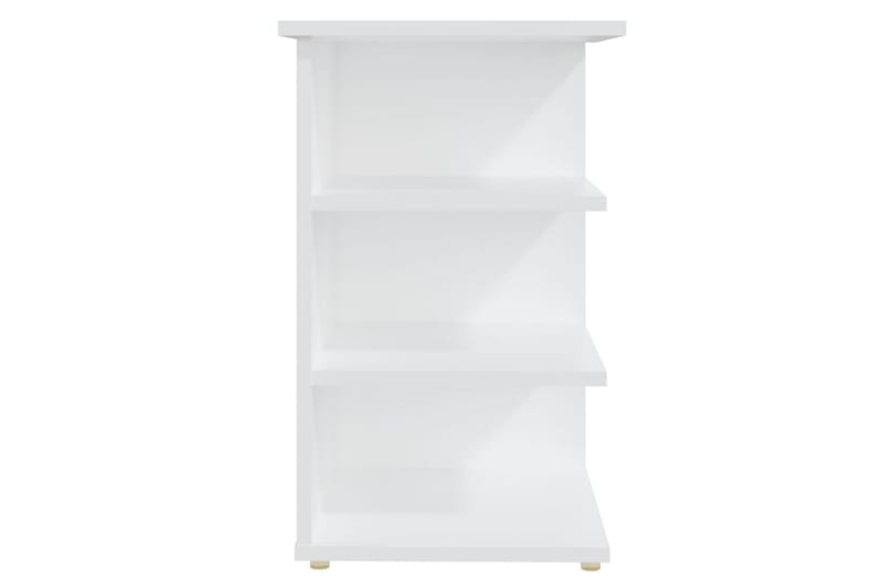 Sivukaappi valkoinen 35x35x55 cm lastulevy - Huonekalut - Pöytä & ruokailuryhmä - Apupöytä & sivupöytä - Yöpöytä