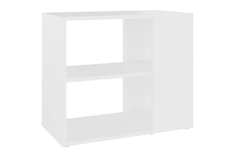 Sivukaappi valkoinen 60x30x50 cm lastulevy - Huonekalut - Pöytä & ruokailuryhmä - Apupöytä & sivupöytä - Yöpöytä