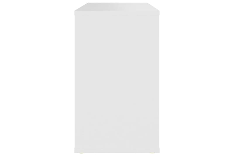 Sivukaappi valkoinen 60x30x50 cm lastulevy - Huonekalut - Pöytä & ruokailuryhmä - Apupöytä & sivupöytä - Yöpöytä