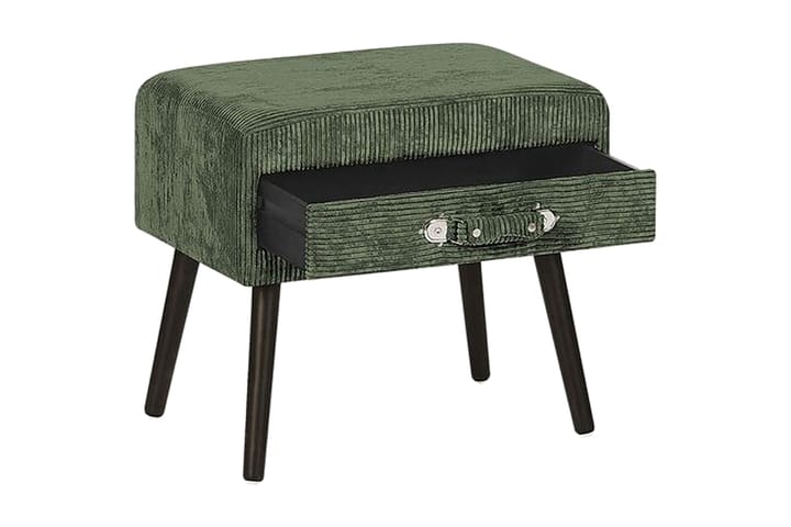 Sohvapöytä Balendu 50 cm - Vihreä/Keinonahka - Yöpöytä