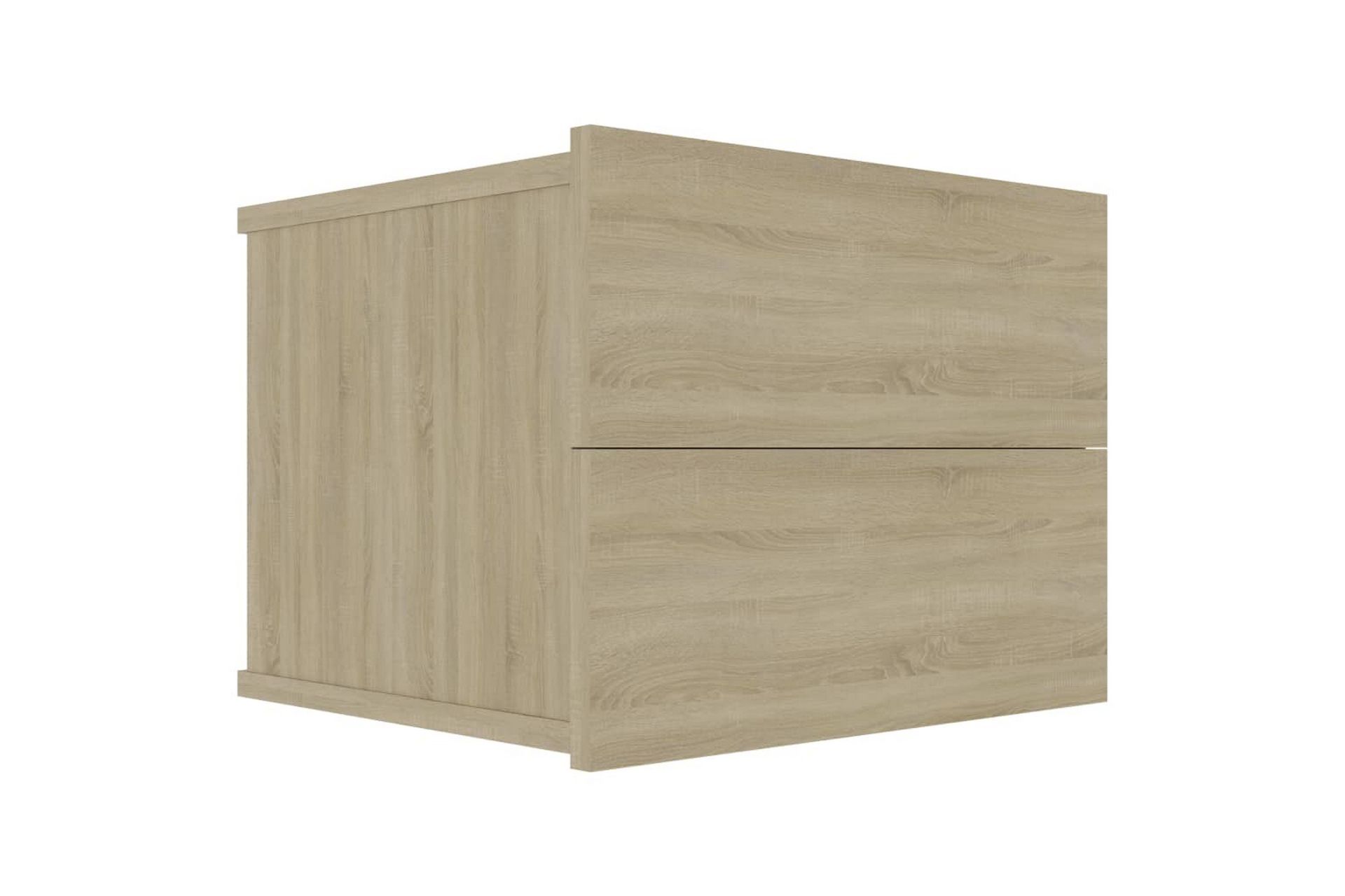 Yöpöytä sonoma tammi 40x30x30 cm lastulevy - Beige - Huonekalut - Pöytä & ruokailuryhmä - Apupöytä & sivupöytä - Yöpöytä