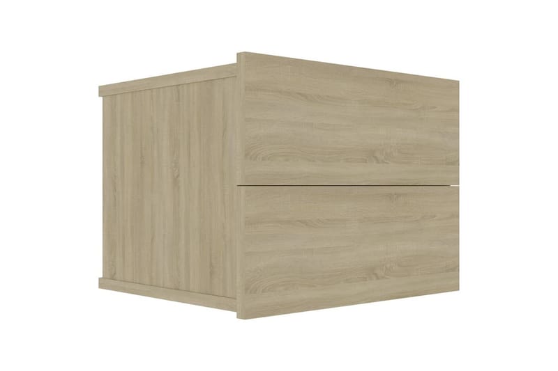 Yöpöytä sonoma tammi 40x30x30 cm lastulevy - Beige - Huonekalut - Pöytä & ruokailuryhmä - Apupöytä & sivupöytä - Yöpöytä