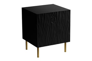 Strontian Sängbord 44 cm Scandinavian Choice Black - Huonekalut - Pöytä & ruokailuryhmä - Apupöytä & sivupöytä - Yöpöytä