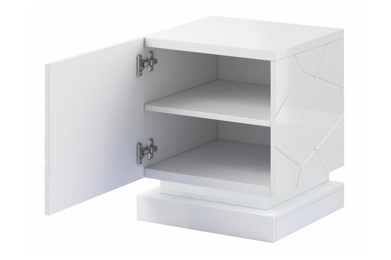 Strontian Sängbord 46 cm Scandinavian Choice Black - Huonekalut - Pöytä & ruokailuryhmä - Apupöytä & sivupöytä - Yöpöytä