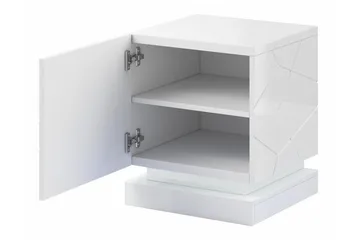 Strontian Sängbord 46 cm Scandinavian Choice Black - Huonekalut - Pöytä & ruokailuryhmä - Apupöytä & sivupöytä - Yöpöytä