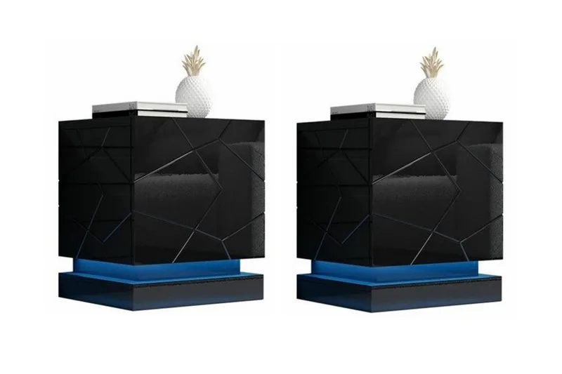 Strontian Sängbord 46 cm Scandinavian Choice Black, undefined